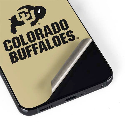 University of Colorado CU Collegiate Text Galaxy S22 Plus Skin